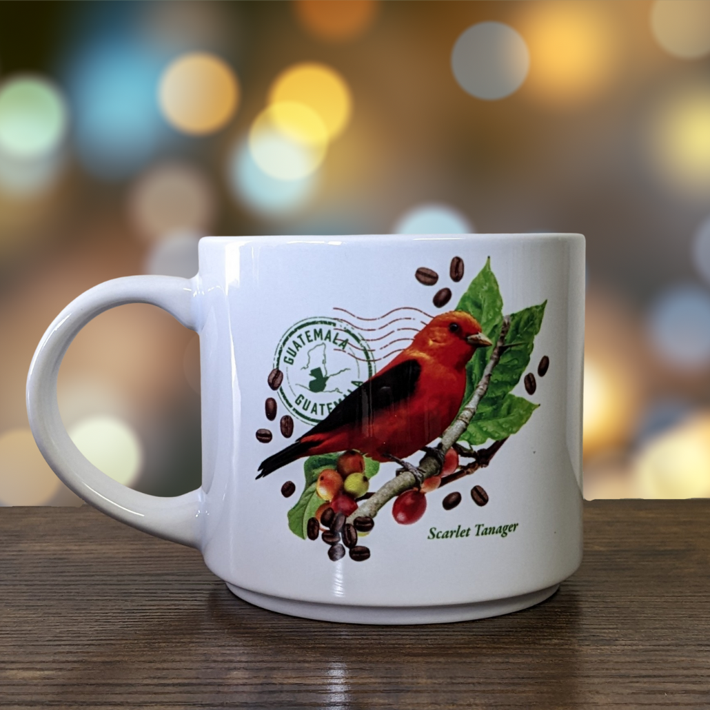 Coffee Farm Bird Mug